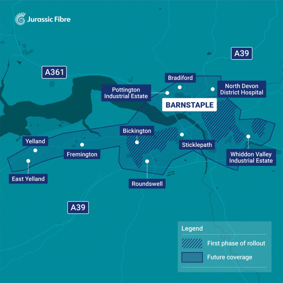 Jurassic Fibre extends network to 4 new locations The Devon Daily